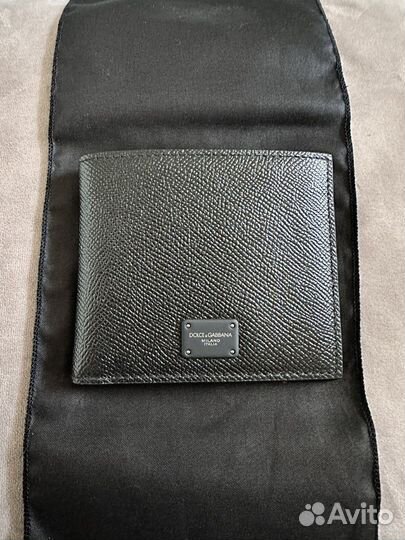 Мужское кожаное портмоне (кошелек) Dolce & Gabbana