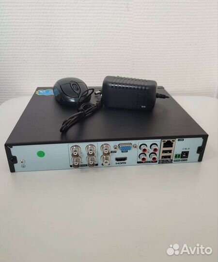Регистратор видеонаблюдение гибридный 4 канала 5MP