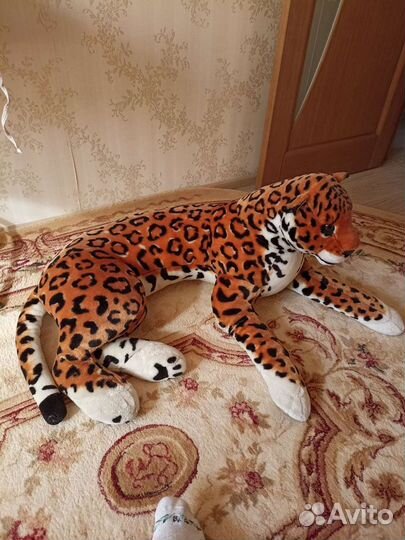 Большая мягкая игрушка леопард