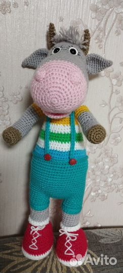 Вязаные игрушки в наличии и на заказ