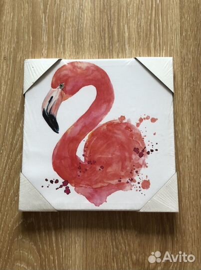 Картина на холсте Фламинго