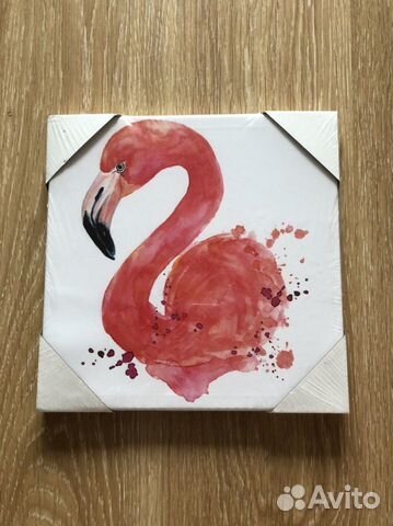 Картина на холсте Фламинго