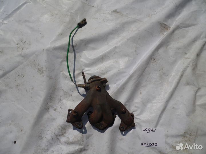 Коллектор выпускной Renault Logan 2005-2014 (№12)