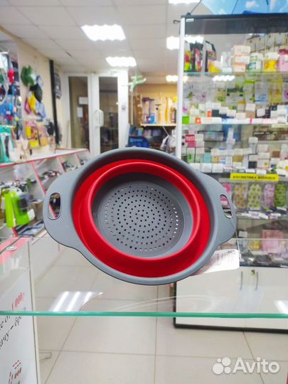 Дуршлаг складной силиконовый
