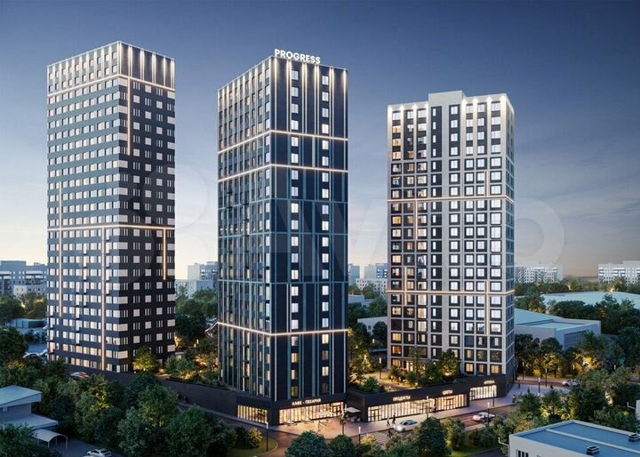 2-к. квартира, 52,9 м², 18/24 эт.