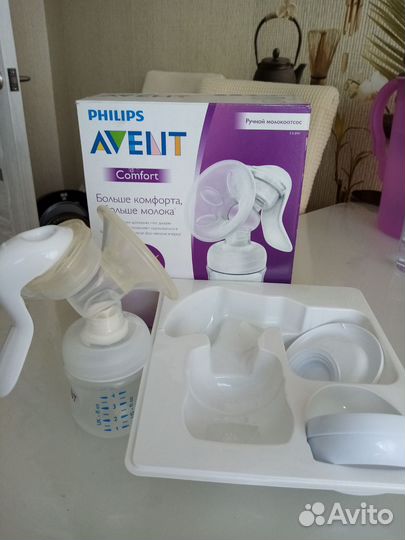 Молокоотсос avent ручной