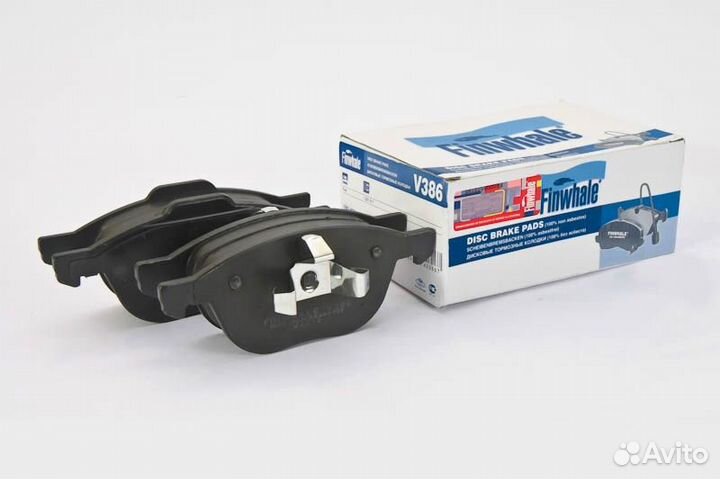 Колодки тормозные дисковые перед V386