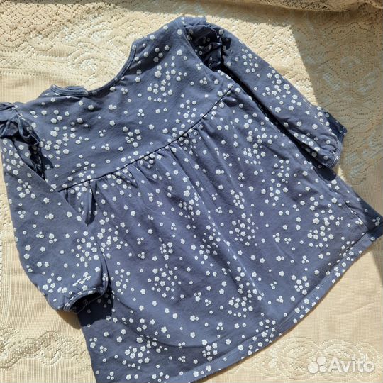 Одежда для девочки пакетом 86 92 h&m, zara