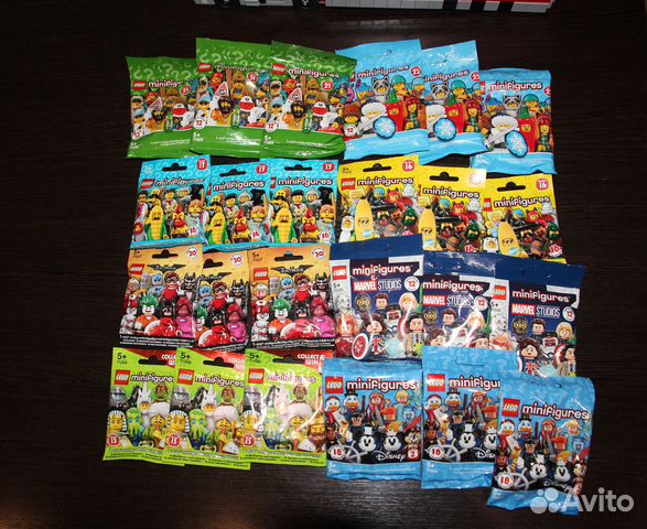 Lego Minifigures 13,14,16,17,18,21,22 серий