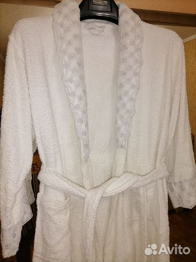 Халат махровый женский