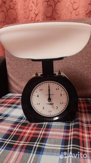 Весы кухонные механические с чашей