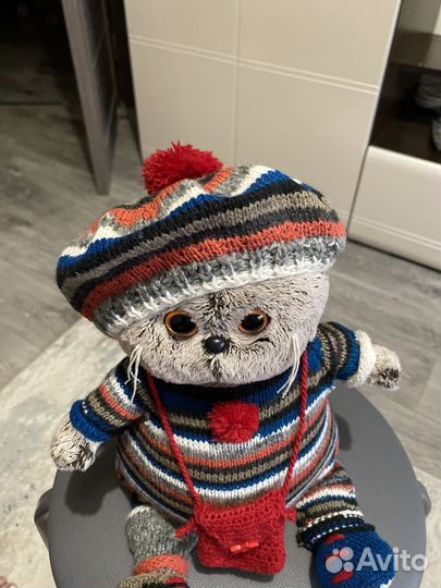 Костюм для кота Басика 25 см + лапы