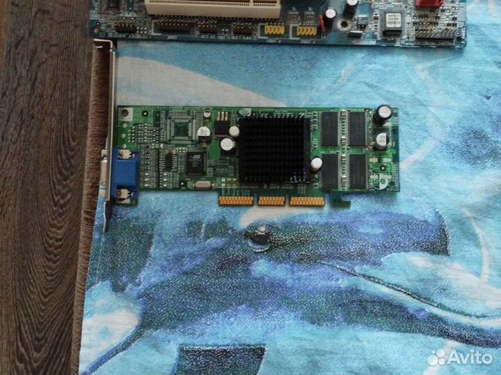 Материнская плата и видеокарта