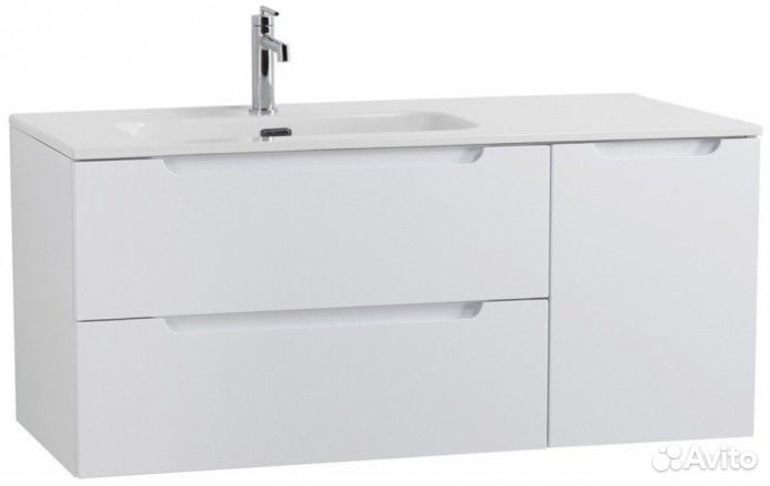 Тумба с раковиной BelBagno Etna 120-BB1200ETL-L Bianco Lucido