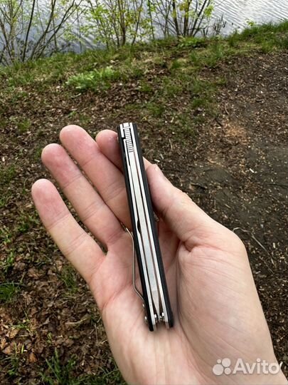 Нож складной сталь D2