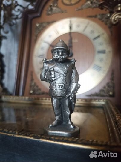 Фигурки, статуэтки, металл, олово, винтаж