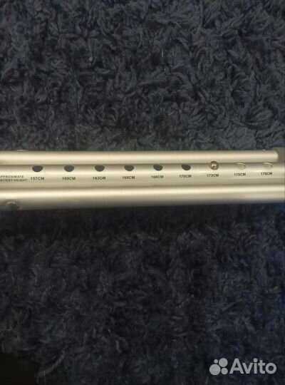 Костыли подмышечные алюминиевые