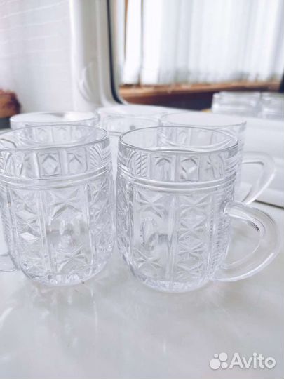 Хрустальные стаканы