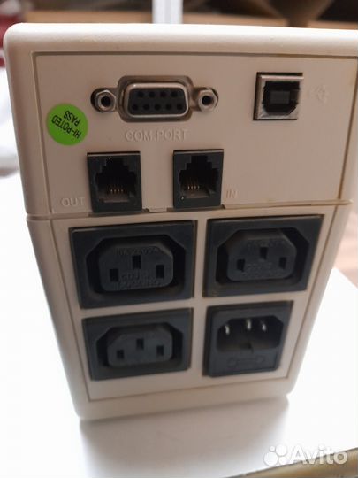 Ибп ippon Back Power Pro 600 бу не рабочий