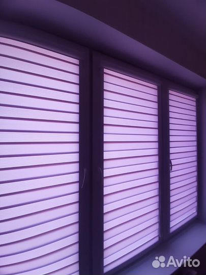 Рулонные шторы день ночь Прибрежный