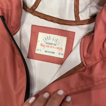 Дождевик Zara для девочки
