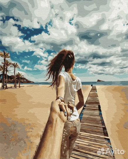 Новые. Картины по номерам на подрамнике 40х50