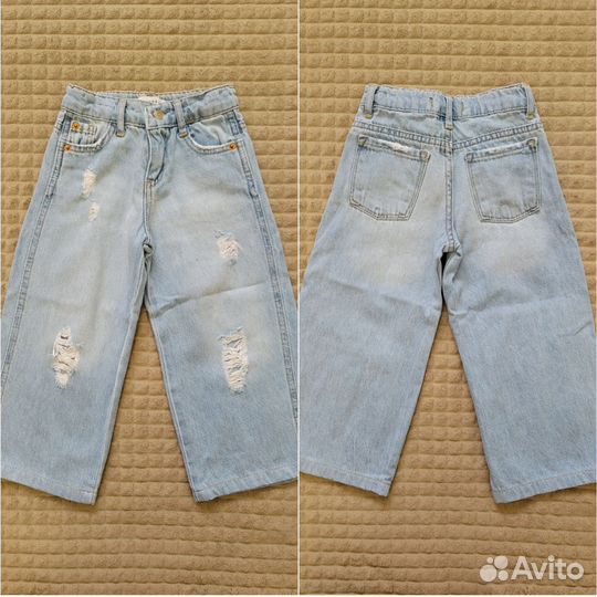 Джинсовая одежда на девочку, р. 98-104