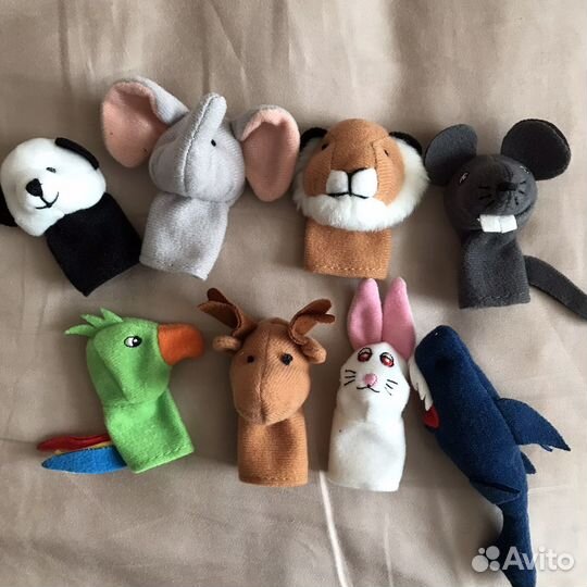 Пальчиковый театр IKEA 8 штук