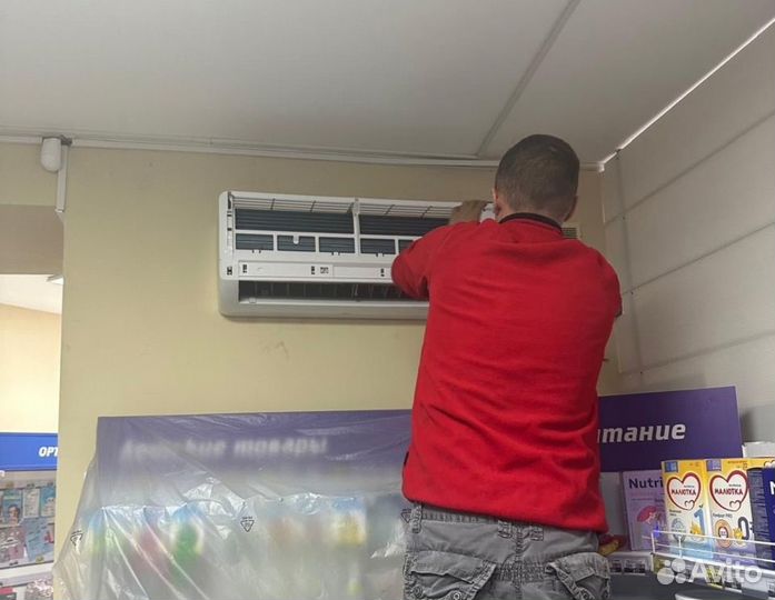 Монтаж и установка кондиционеров с гарантией