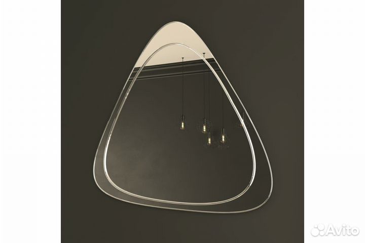 Зеркало 600*600 гравировка