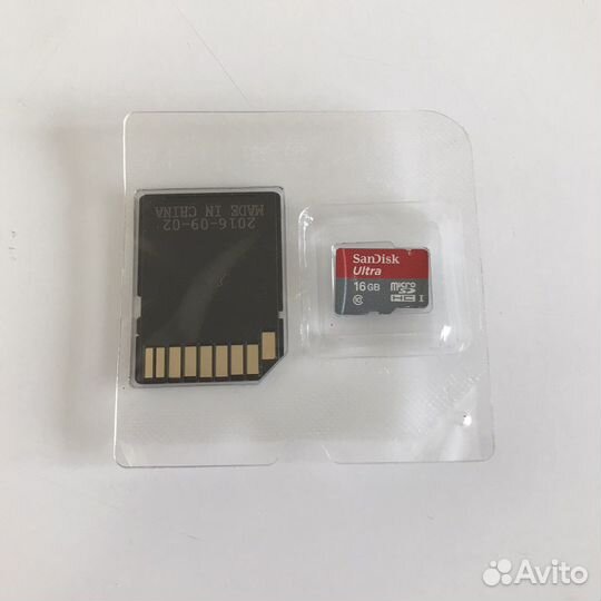 Карта памяти micro sd 16 гб