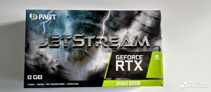 Видеокарта rtx 2060 super 8gb palit Jetstream