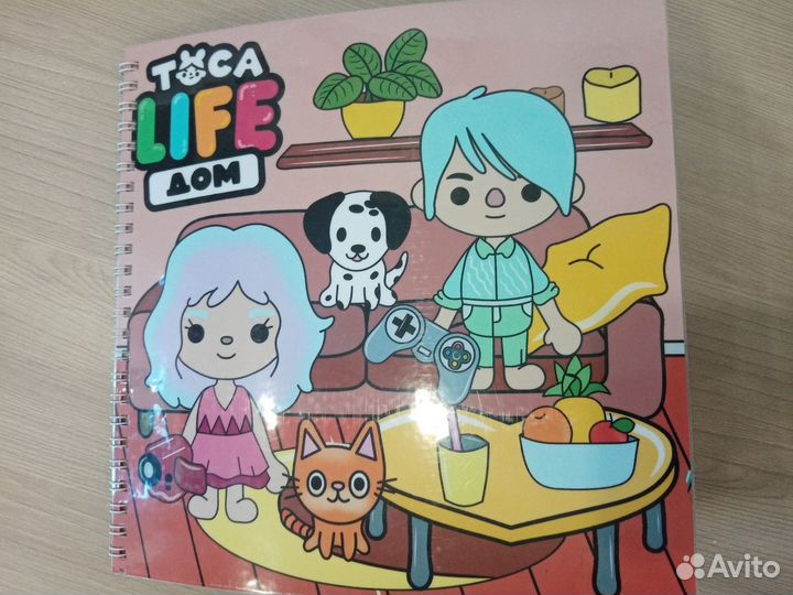 Книга на липучках 