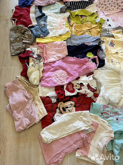 Вещи на девочку пакетом