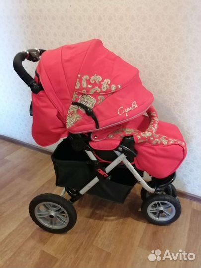 Прогулочная коляска Capella S-901 WF Air Сибирь