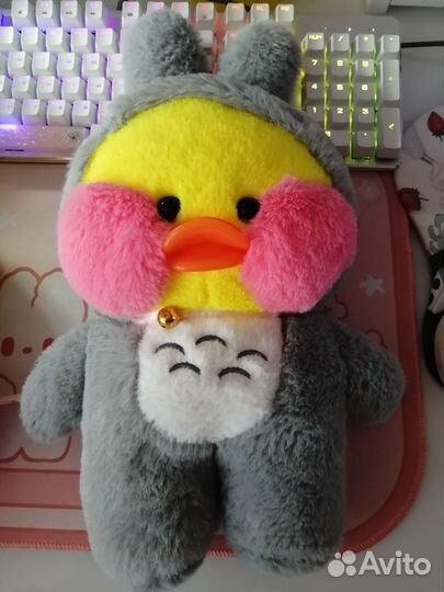 Мягкая игрушка утка лалафанфан
