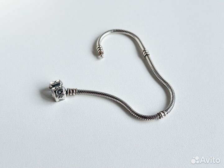 Pandora браслет оригинал 18см. 11 шармов