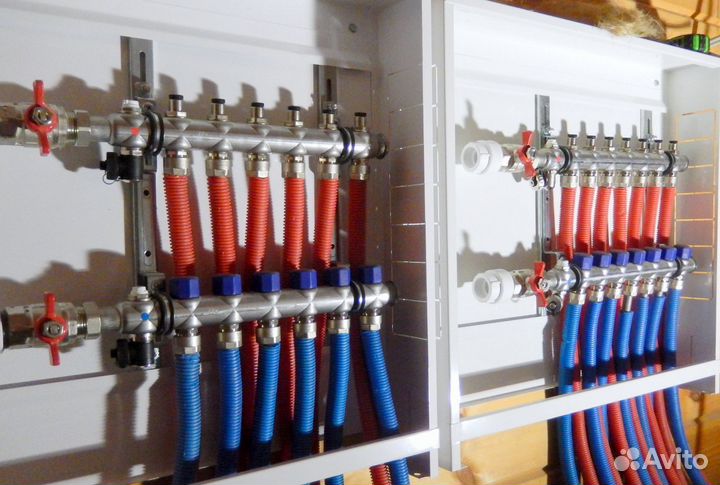 Монтаж систем отопления водяного теплого пола