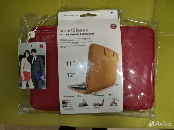 Сумка противоударная кожаная 12