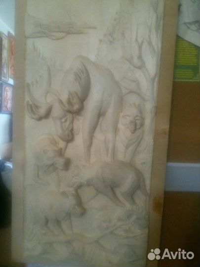 Охота резьба