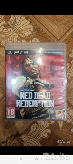 Red dead redemption диск для ps3