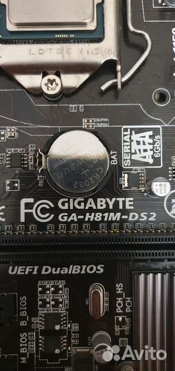 Материнская плата gigabyte GA-H81M-DS2 LGA1150
