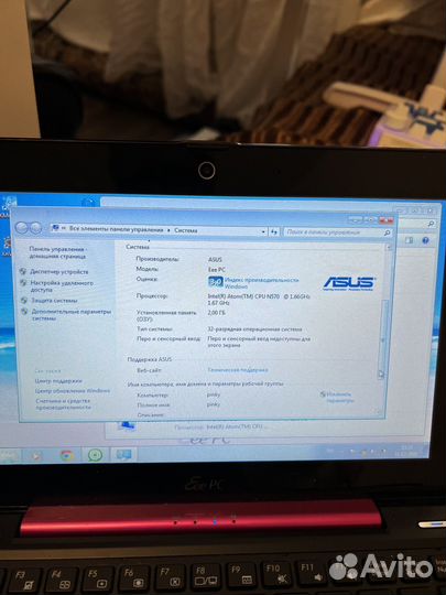 Ноутбук Asus Eee Pc 1008P