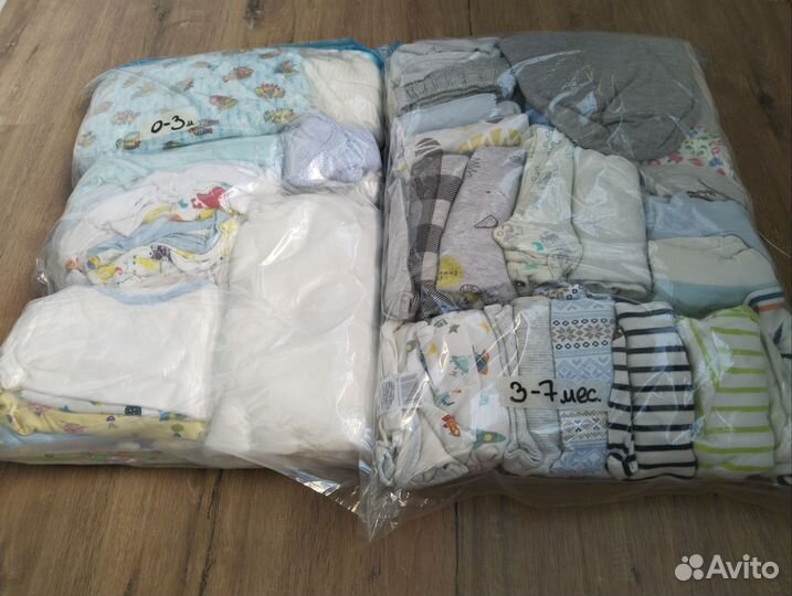 Одежда для новорожденных от 0 до 7 месяцев