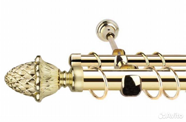 Карниз золото глянец