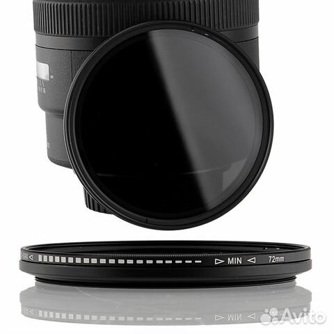 ND фильтр 72mm переменный ND2 - ND400