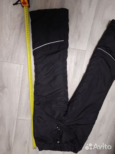 Штаны утепленные на резинке