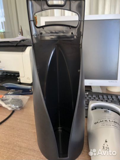 Пустая коробка из под Виски из пластика