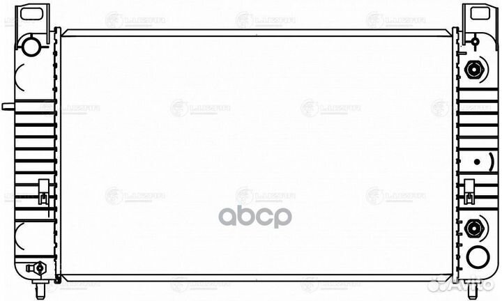 Радиатор охл. 718*438*26 Chevrolet Tahoe II