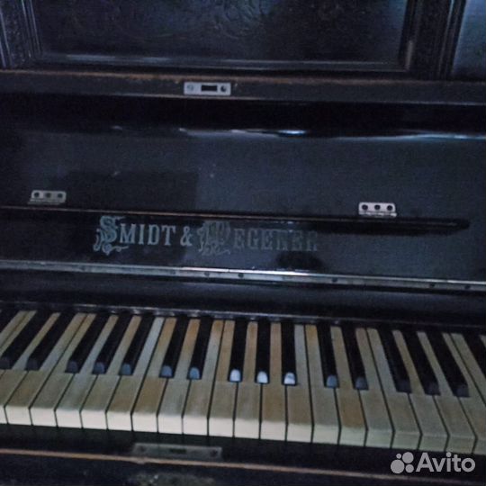 Пианино антикварное старинное 19 век фортепиано